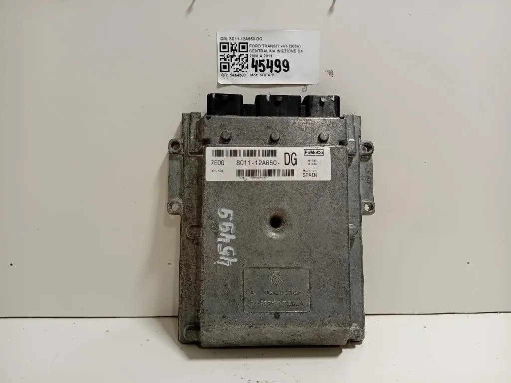 Centralina Iniezione 8C11-12A650-DG Ford Transit V 2006
