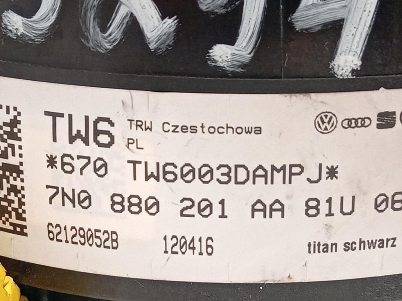 Air-bag Guidatore 7N0 880 201 AA Volkswagen Sharan IV 2015