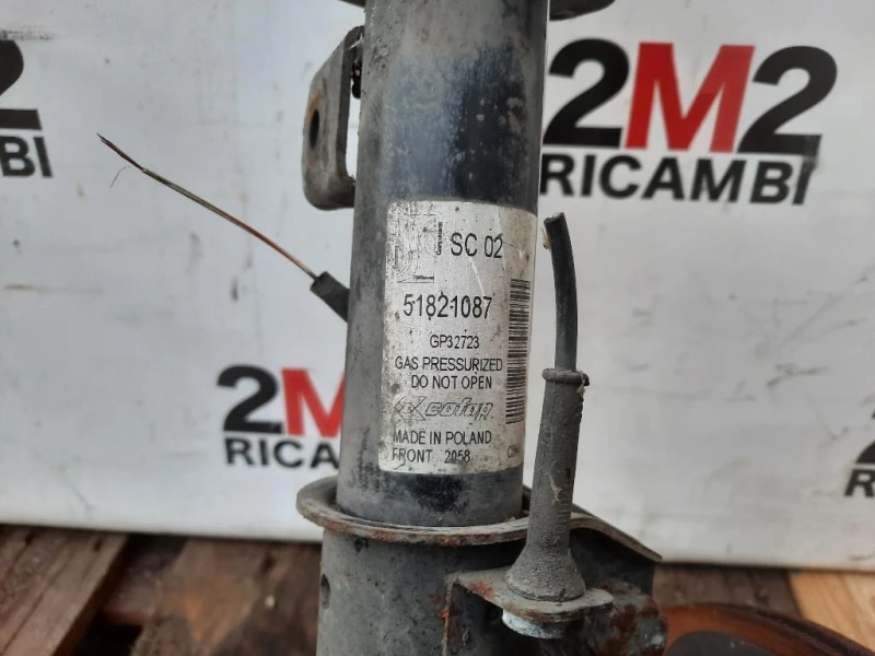 Meccanica Completa ANT SX 51821087 Fiat QUBO 2008