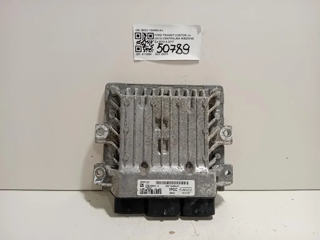 Centralina Iniezione BK21-12A650-AC Ford Transit Custom I 2013