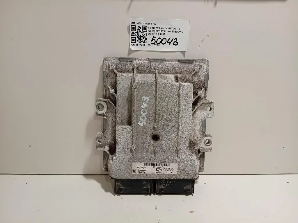 Centralina Iniezione KK21-12A650-FA Ford Transit Custom I 2013