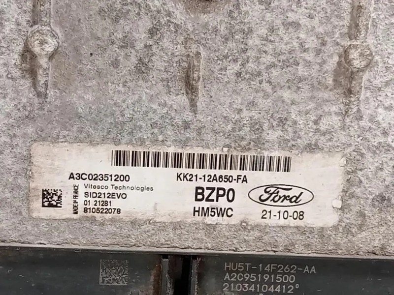 Centralina Iniezione KK21-12A650-FA Ford Transit Custom I 2013