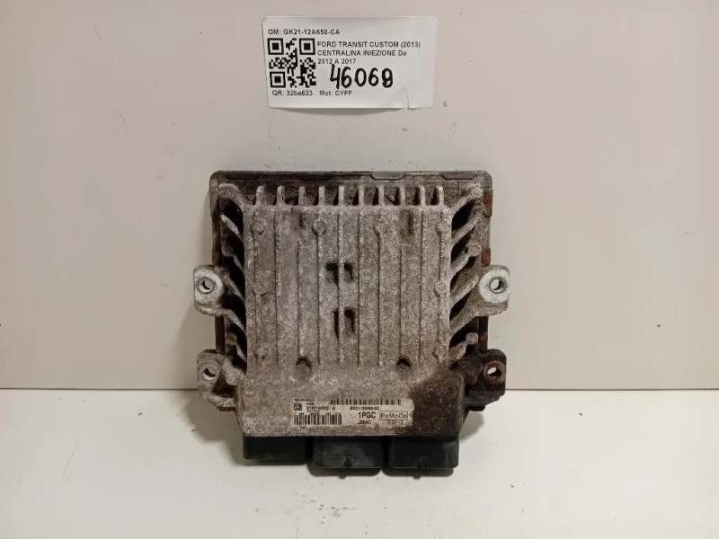 Centralina Iniezione GK21-12A650-CA Ford Transit Custom I 2013