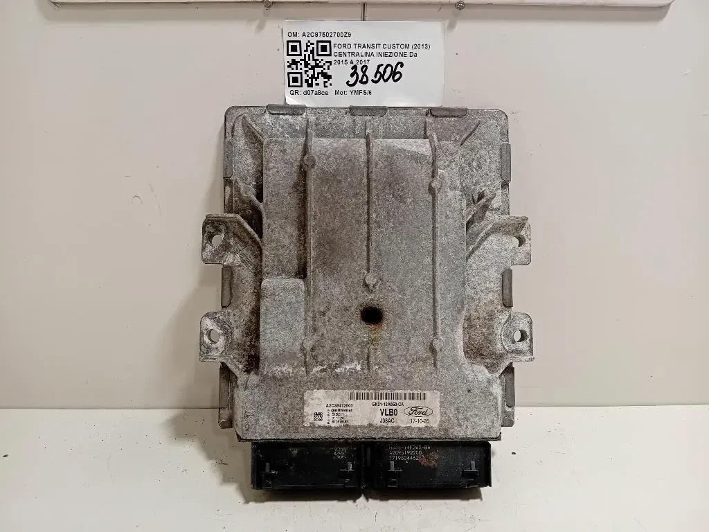 Centralina Iniezione A2C97502700Z9 Ford Transit Custom I 2013