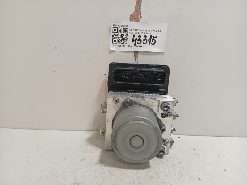 Pompa ABS ANT 52043053 Fiat 500X 2015