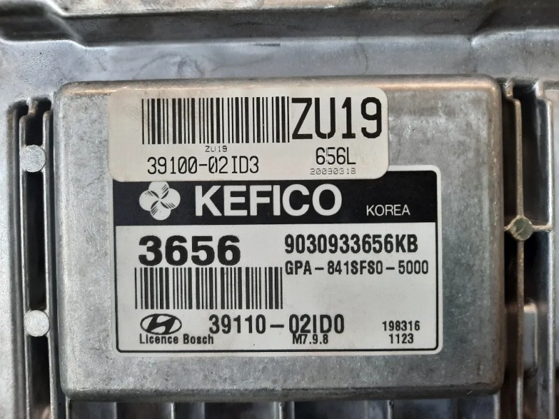 Centralina Iniezione 3911002IC0 Hyundai I10 I 2008