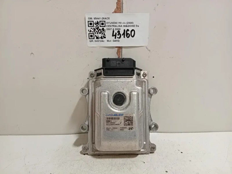 Centralina Iniezione 95441-26AC5 Hyundai I10 I 2008