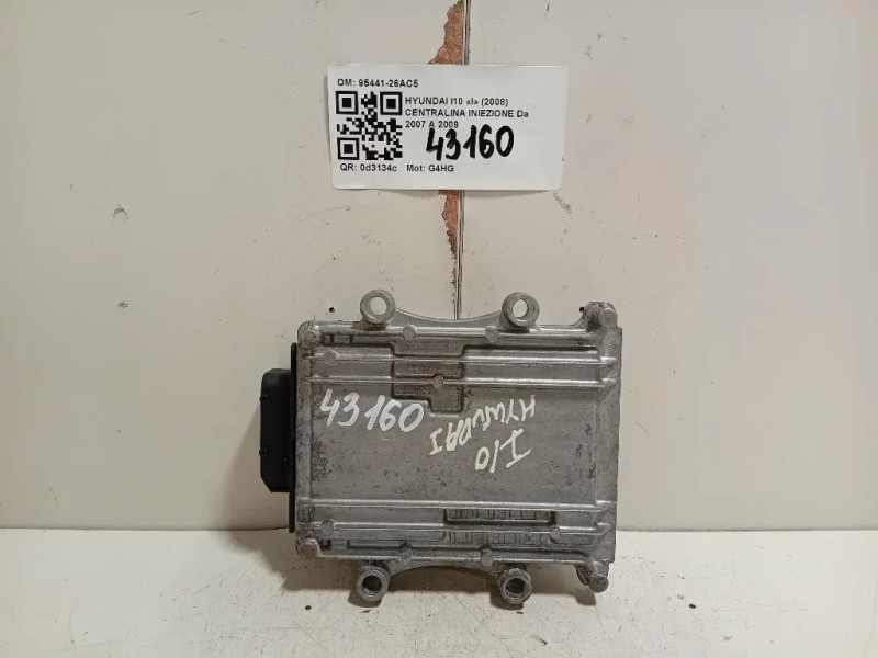 Centralina Iniezione 95441-26AC5 Hyundai I10 I 2008