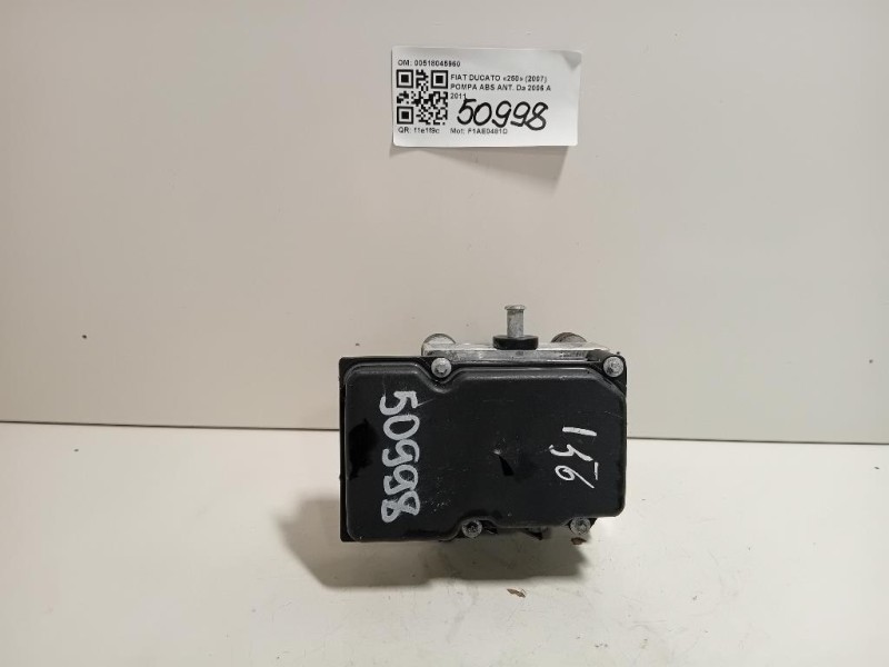 Pompa ABS ANT 00518045960 Fiat Ducato 250 2007