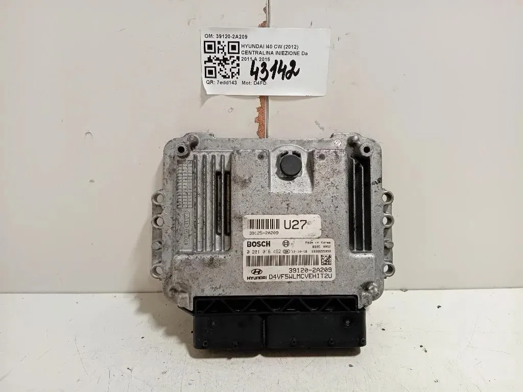 Centralina Iniezione 39120-2A209 Hyundai I40 CW 2012