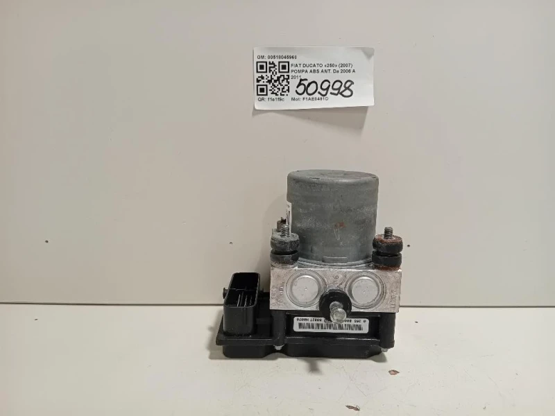Pompa ABS ANT 00518045960 Fiat Ducato 250 2007