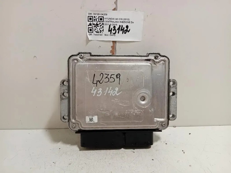 Centralina Iniezione 39120-2A209 Hyundai I40 CW 2012