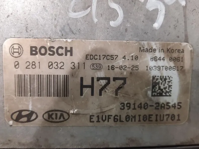 Centralina Iniezione 3914-2A545 CENTRALINA ECU Hyundai I40 CW 2015