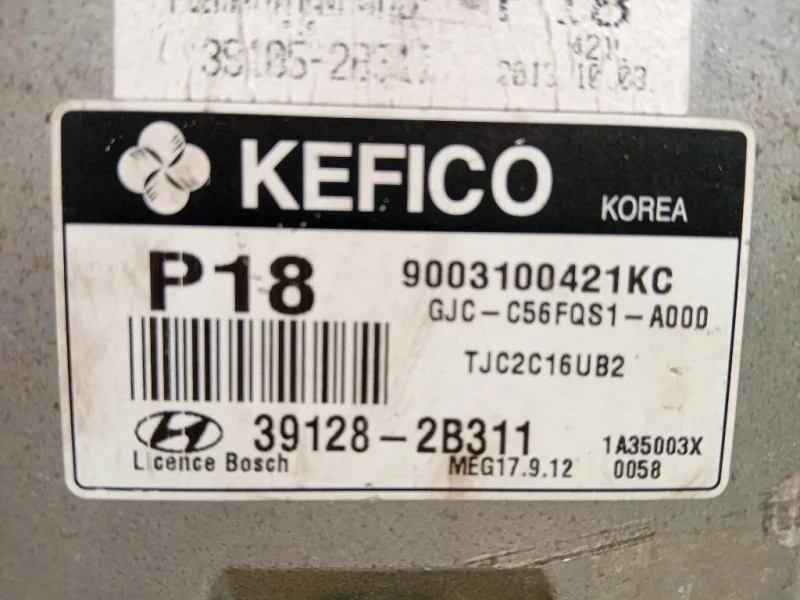 Centralina Iniezione 39128-2B311 Hyundai IX20 2011