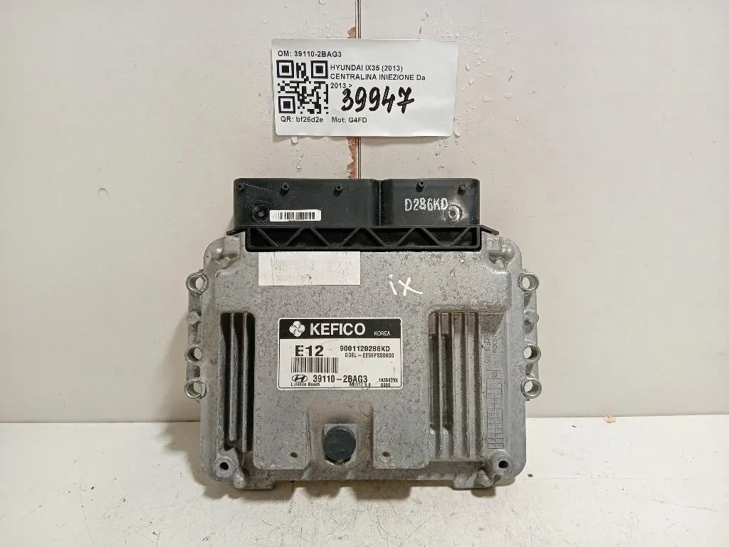 Centralina Iniezione 39110-2BAG3 Hyundai IX35 2013