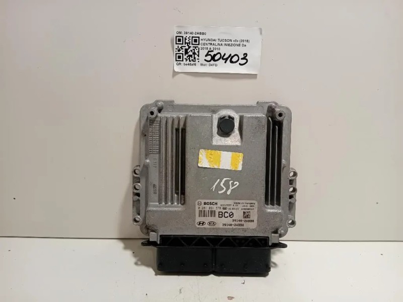 Centralina Iniezione 39140-2ABB0 Hyundai Tucson II 2015