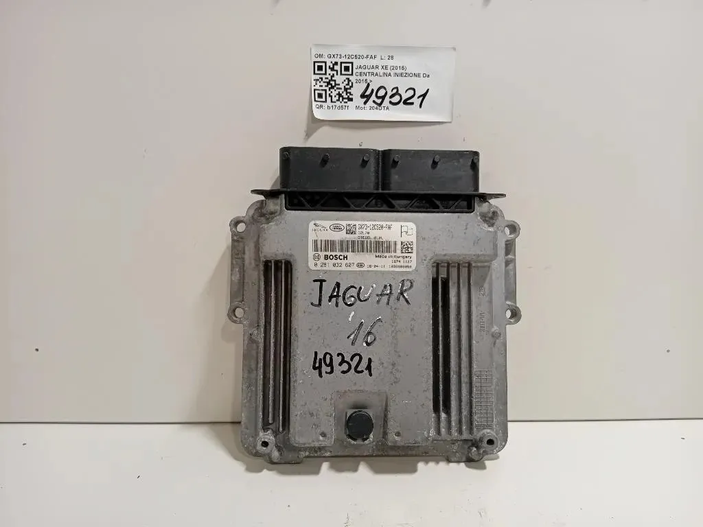 Centralina Iniezione GX73-12C520-FAF Jaguar XE 2015
