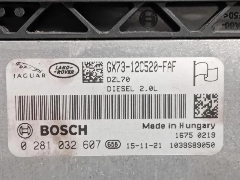 Centralina Iniezione GX73-12C520-FAF Jaguar XE 2015