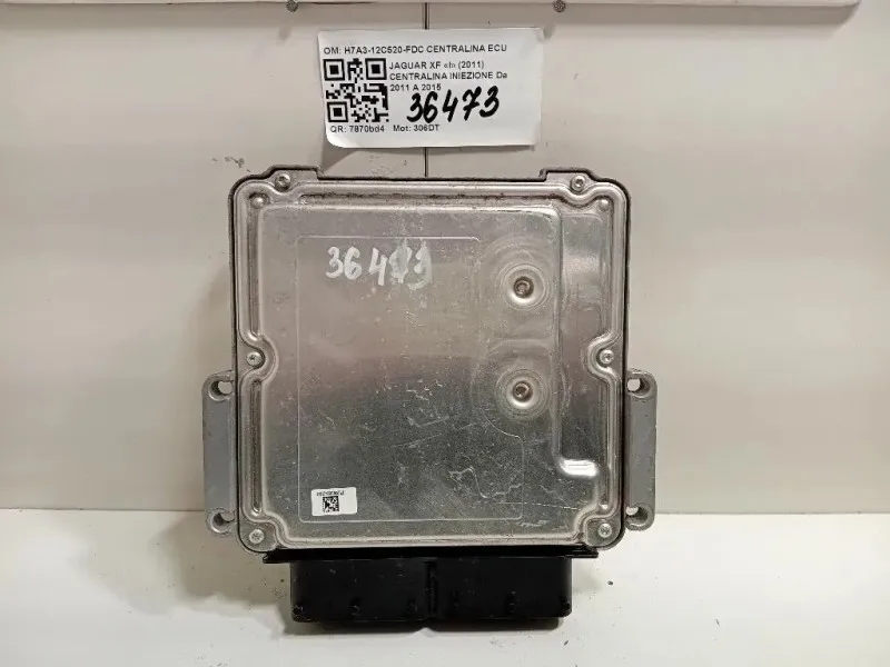 Centralina Iniezione H7A3-12C520-FDC CENTRALINA ECU Jaguar XE 2015