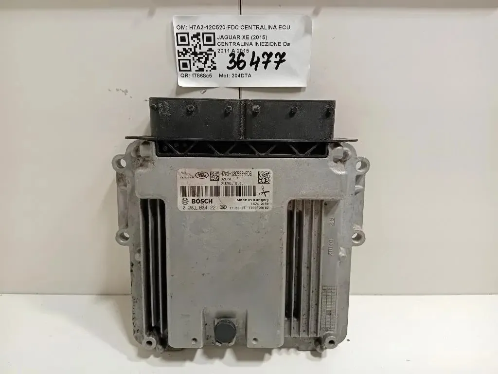 Centralina Iniezione H7A3-12C520-FDC CENTRALINA ECU Jaguar XE 2015