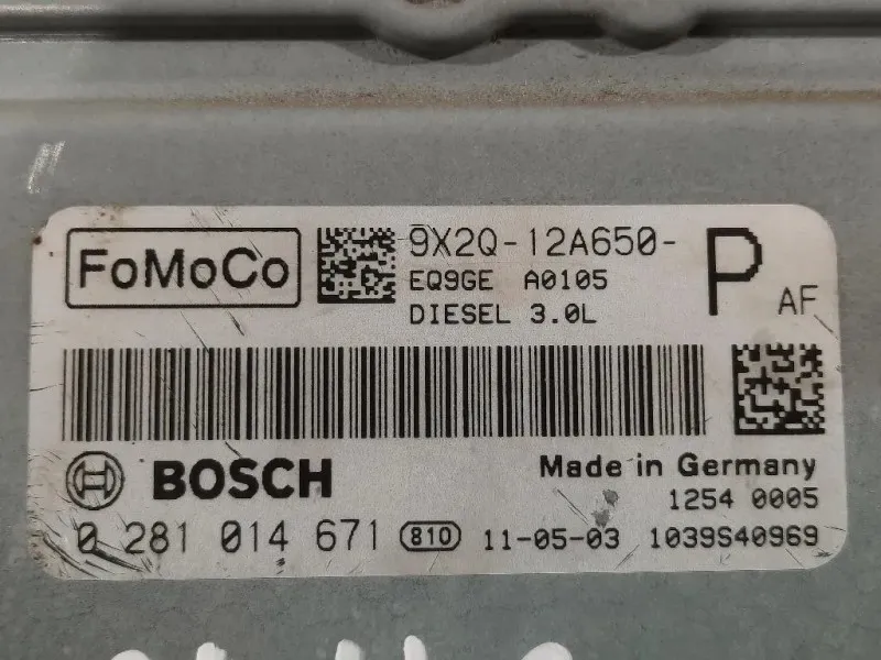 Centralina Iniezione 9X20-12A650-P Jaguar XF I 2008