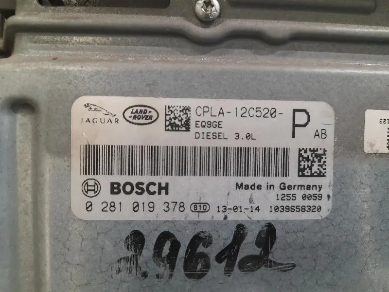 Centralina Iniezione 0281019378 Jaguar XF I 2008