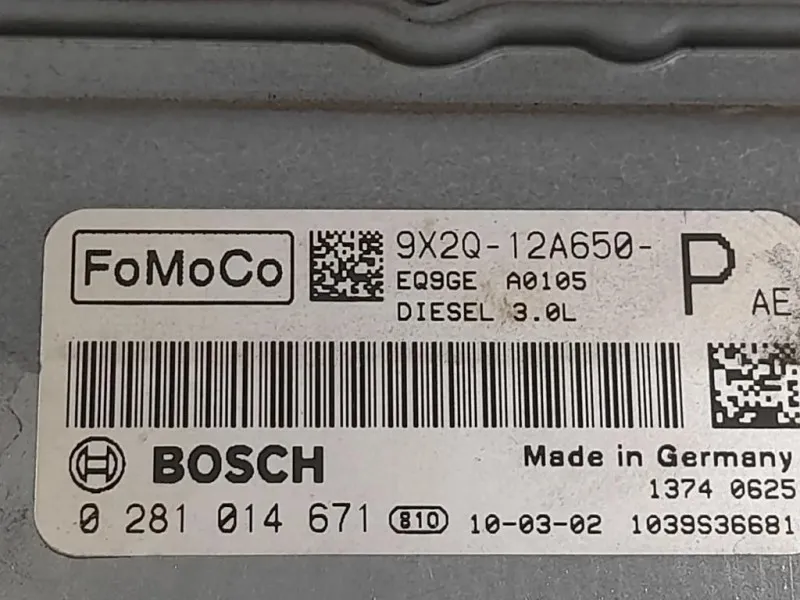 Centralina Iniezione 8X2Q-12A650 Jaguar XF I 2008