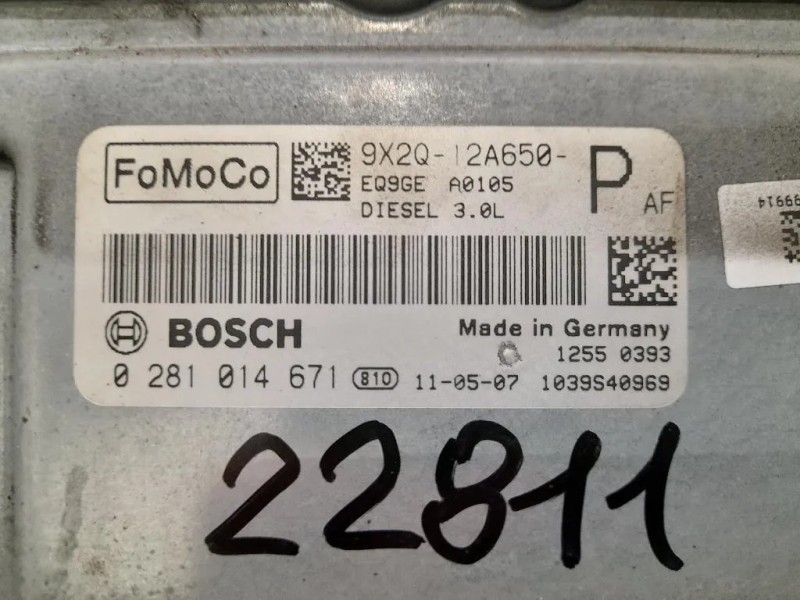 Centralina Iniezione 9X2Q12A650P Jaguar XF I 2008