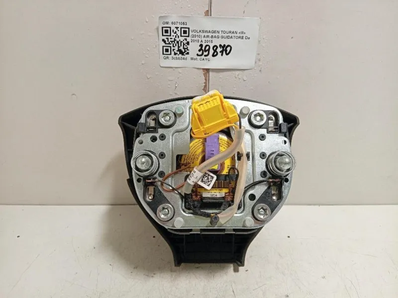 Air-bag Guidatore 6071053C03 1K0880201CB1QB Volkswagen Touran III 2010