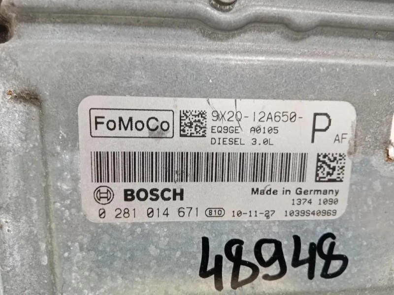 Centralina Iniezione 9X2Q-12A650 Jaguar XF I 2011