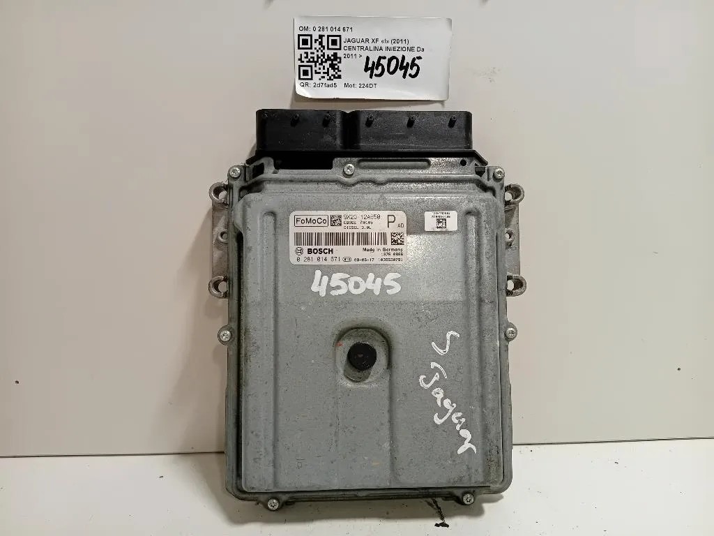 Centralina Iniezione 0 281 014 671 Jaguar XF I 2011