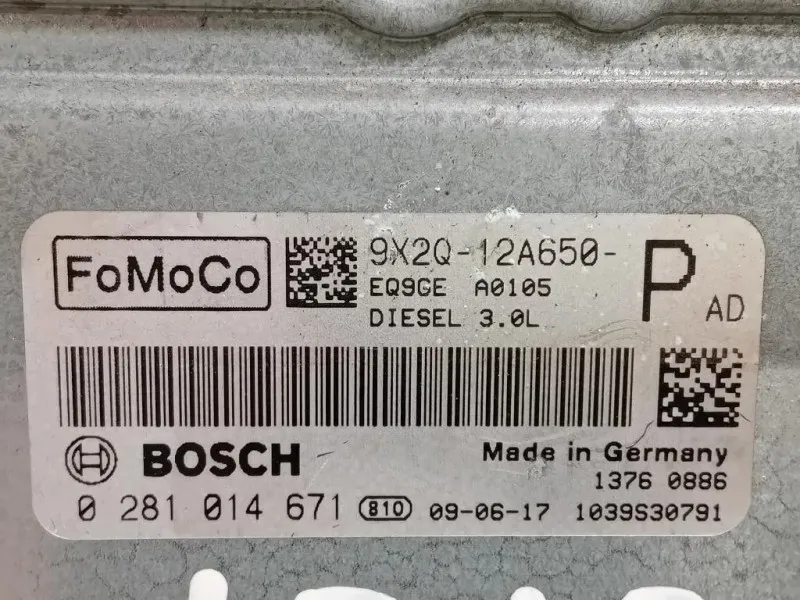 Centralina Iniezione 0 281 014 671 Jaguar XF I 2011