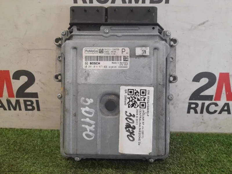 Centralina Iniezione 9X2Q-12A650-P Jaguar XF I 2011