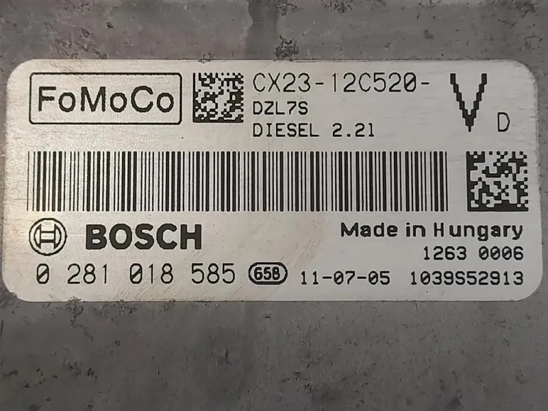 Centralina Iniezione CX23-12C520-V Jaguar XF I 2011