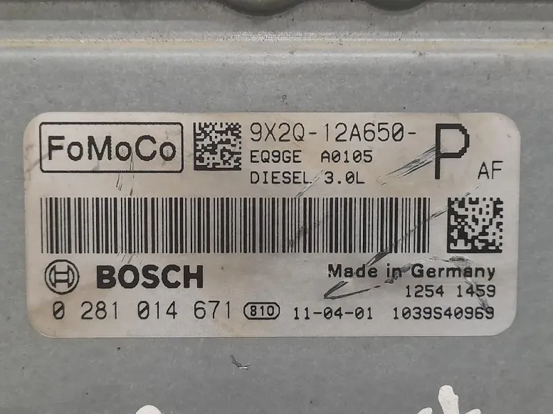Centralina Iniezione 9X20-12A650-AF Jaguar XF I 2011