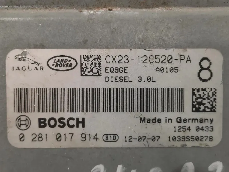 Centralina Iniezione CX23-120520-PA Jaguar XF I 2011