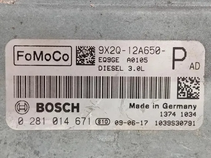 Centralina Iniezione 9X2Q-12A650-P Jaguar XJ6 III 2003