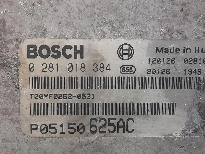 Centralina Iniezione P05150625AC Jeep Grand Cherokee IV 2013