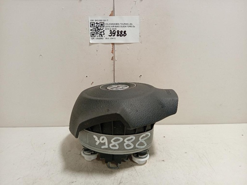 Air-bag Guidatore 5K0880201T Volkswagen Touran III 2010