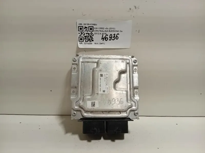 Centralina Iniezione 39199-03NB0 Kia CEED II 2012