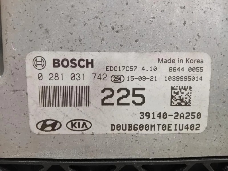 Centralina Iniezione 39140-2A250 Kia RIO III 2012