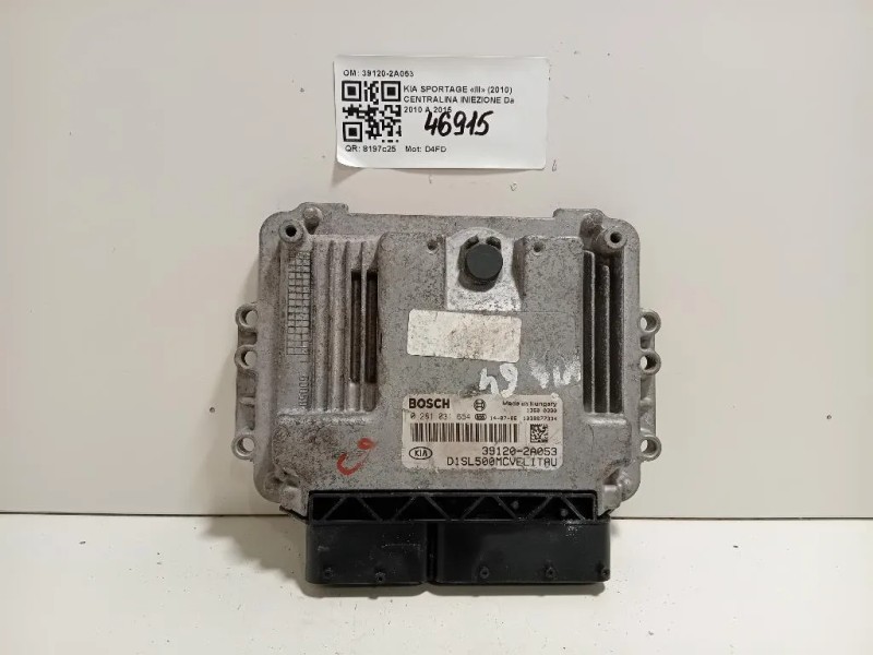 Centralina Iniezione 39120-2A053 Kia Sportage III 2010