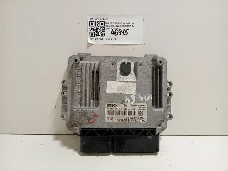 Centralina Iniezione 39120-2A053 Kia Sportage III 2010