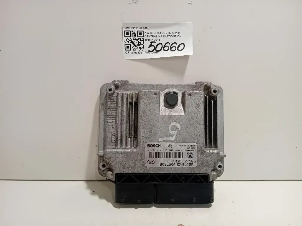 Centralina Iniezione 39101-2F565 Kia Sportage III 2010