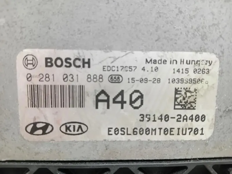 Centralina Iniezione 39140-2A400 Kia Sportage IV 2018