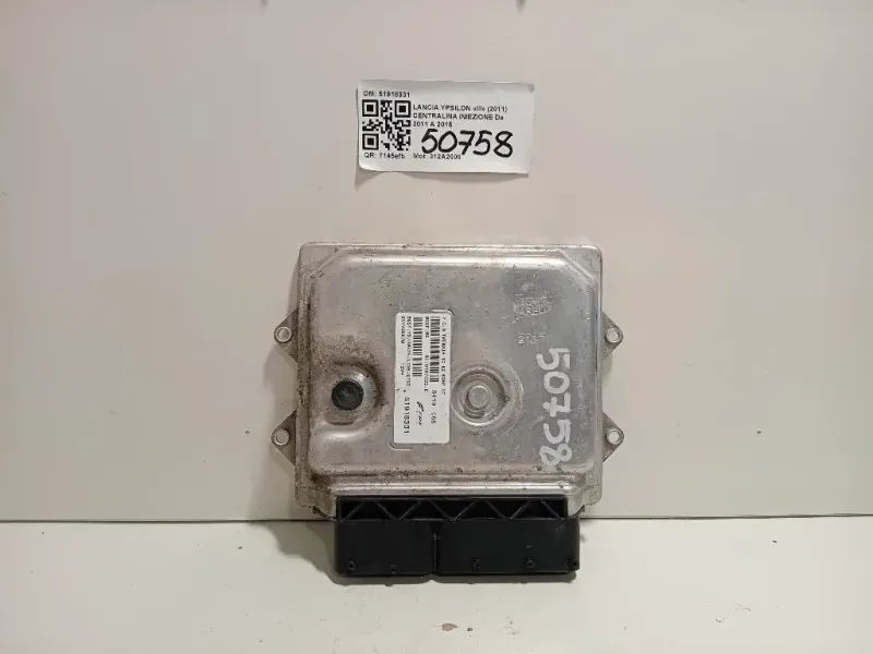 Centralina Iniezione 51918331 Lancia Ypsilon III 2011