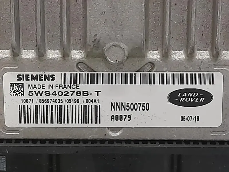Centralina Iniezione 5WS40278B-T Land Rover Discovery III 2005