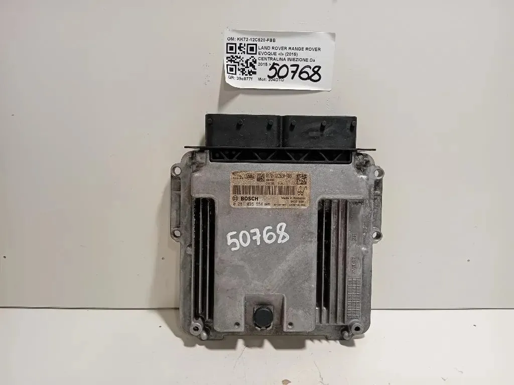 Centralina Iniezione KK72-12C520-FBB Land Rover Range Rover Evoque I 2015