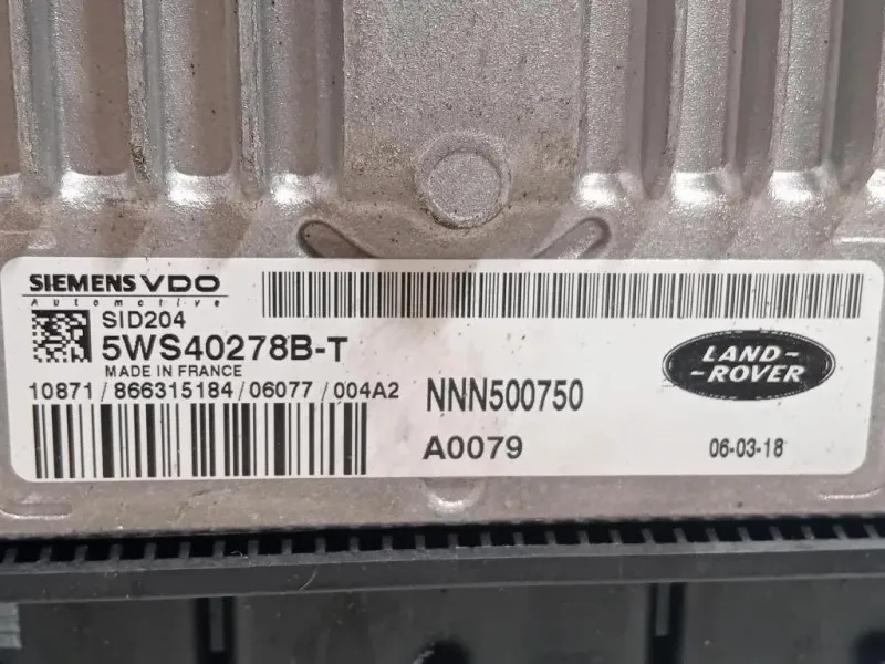 Centralina Iniezione 5WS40278B Land Rover Range Rover Sport I 2005