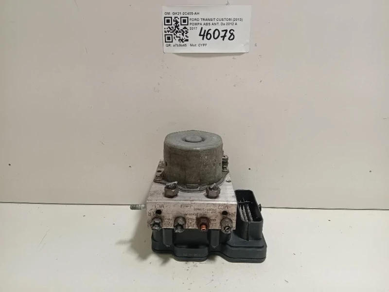 Pompa ABS ANT GK21-2C405-AH Ford Transit Custom I 2013